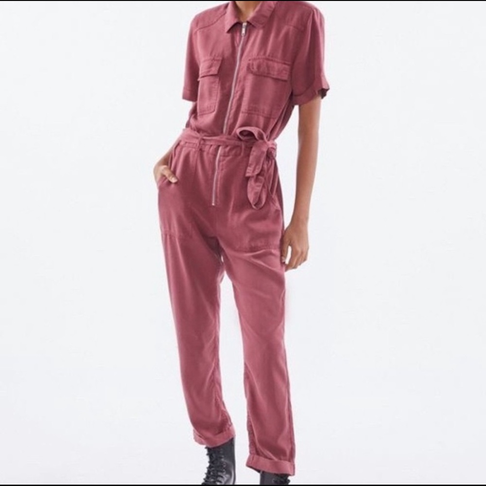 BDG Maroon Pants Jumpsuit